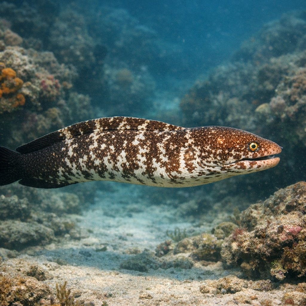 Blacktail moray: Facts, Records, and How to Catch Them | FishyAF Species #