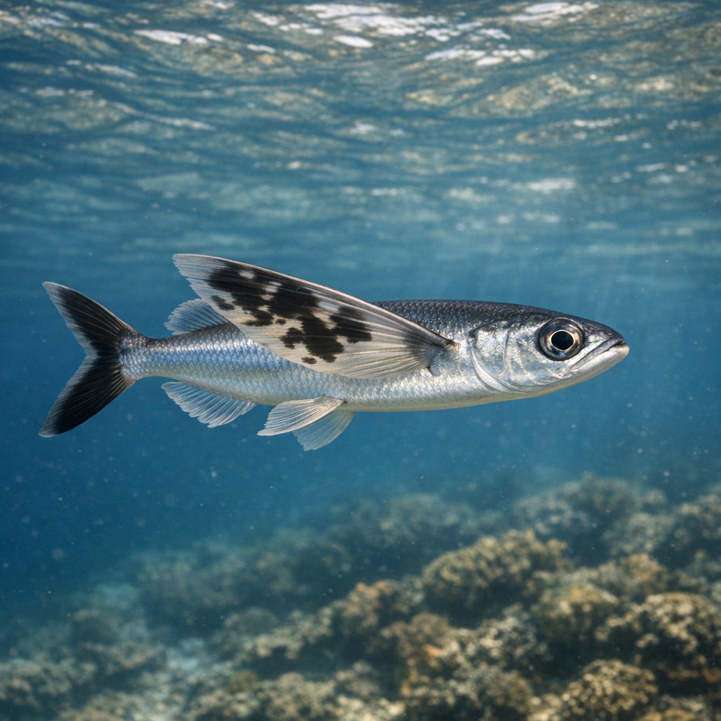 Blotchwing flyingfish: Facts, Records, and How to Catch Them | FishyAF Species #