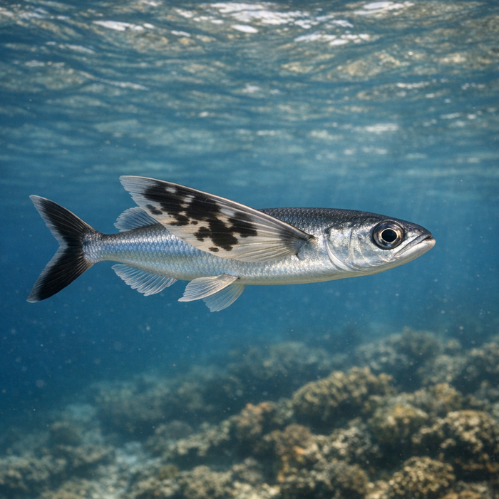 Blotchwing flyingfish: Facts, Records, and How to Catch Them | FishyAF Species #