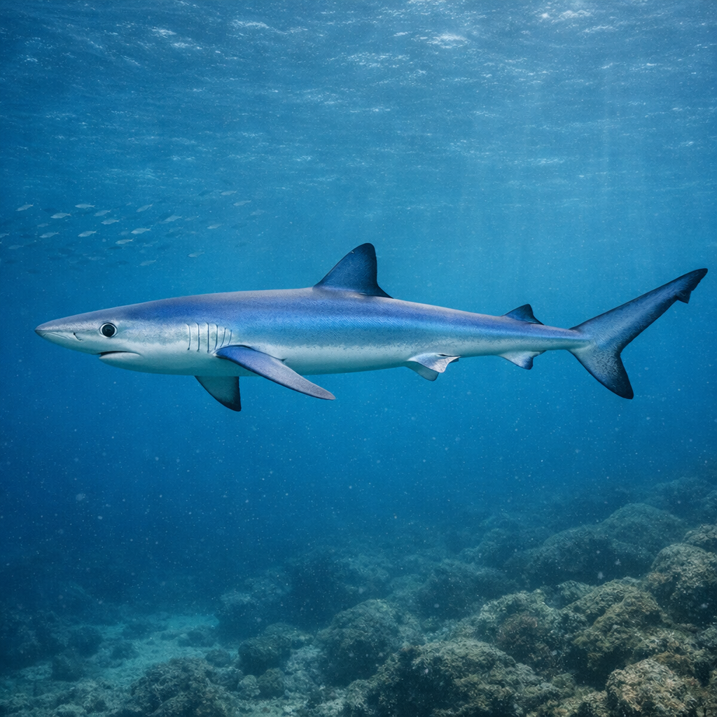 Blue shark: Facts, Records, and How to Catch Them | FishyAF Species #