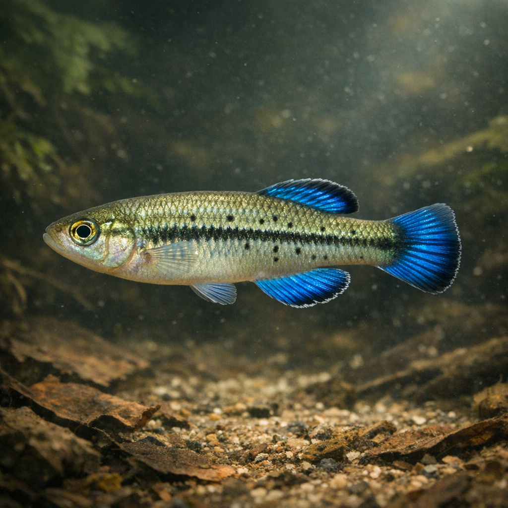Bluefin killifish: Facts, Records, and How to Catch Them | FishyAF Species #