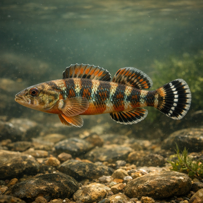 Carolina fantail darter: Facts, Records, and How to Catch Them | FishyAF Species #