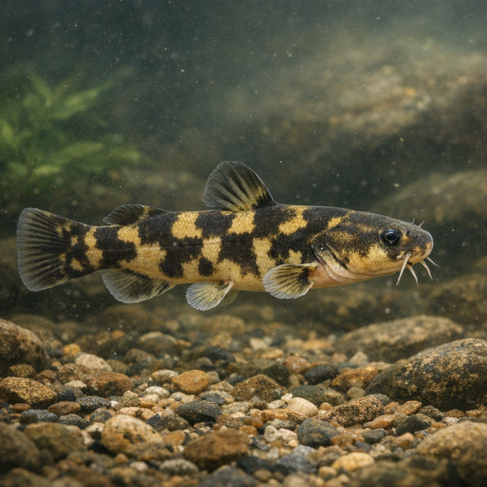Checkered madtom: Facts, Records, and How to Catch Them | FishyAF Species #