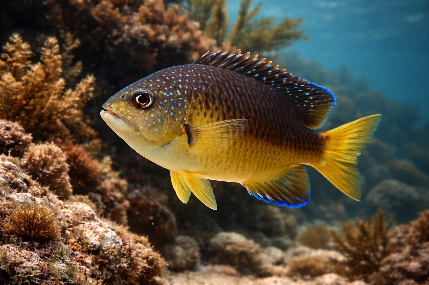 Cocoa Dameselfish: Facts, Records, and How to Catch Them | FishyAF Species #261