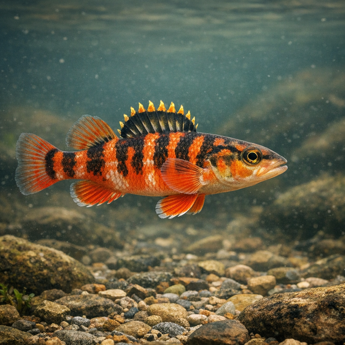 Crown darter: Facts, Records, and How to Catch Them | FishyAF Species #