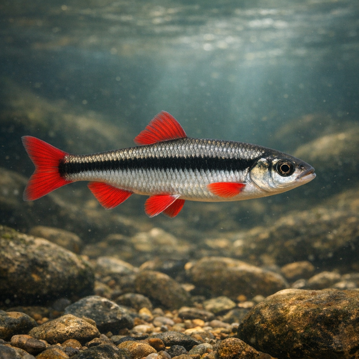 Fieryblack shiner: Facts, Records, and How to Catch Them | FishyAF Species #