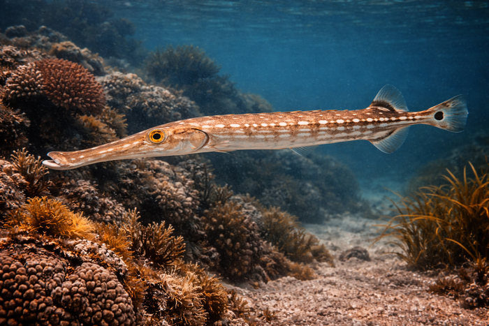 Atlantic Trumpetfish: Facts, Records, and How to Catch Them | FishyAF Species #221
