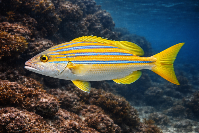 Blue-lined Snapper: Facts, Records, and How to Catch Them | FishyAF Species #238