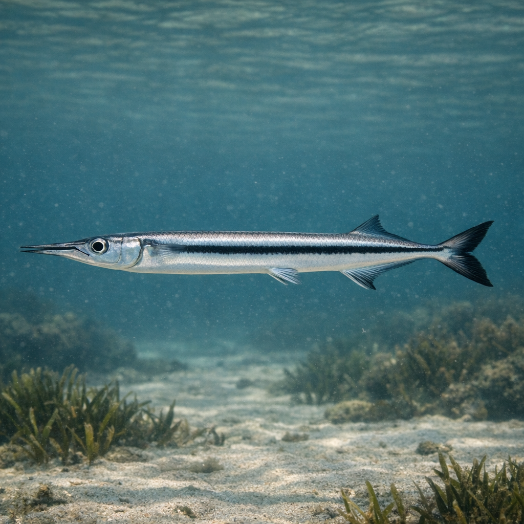 Flat needlefish: Facts, Records, and How to Catch Them | FishyAF Species #