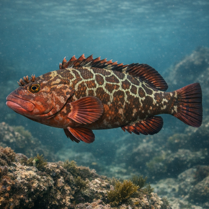 Giant hawkfish: Facts, Records, and How to Catch Them | FishyAF Species #