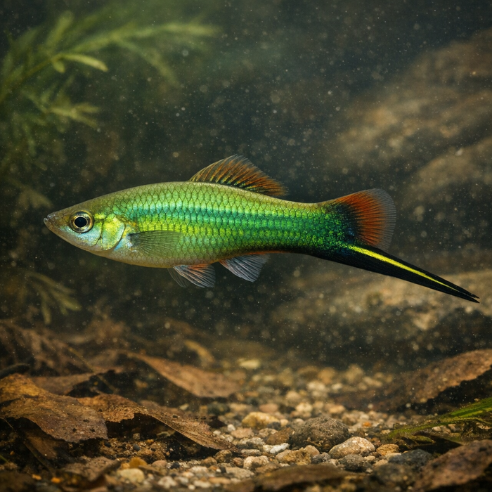 Green swordtail: Facts, Records, and How to Catch Them | FishyAF Species #