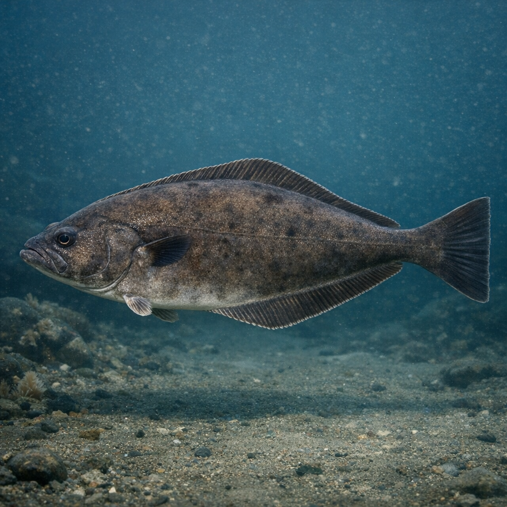 Greenland halibut: Facts, Records, and How to Catch Them | FishyAF Species #