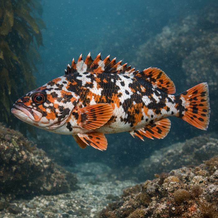 Harlequin rockfish: Facts, Records, and How to Catch Them | FishyAF Species #