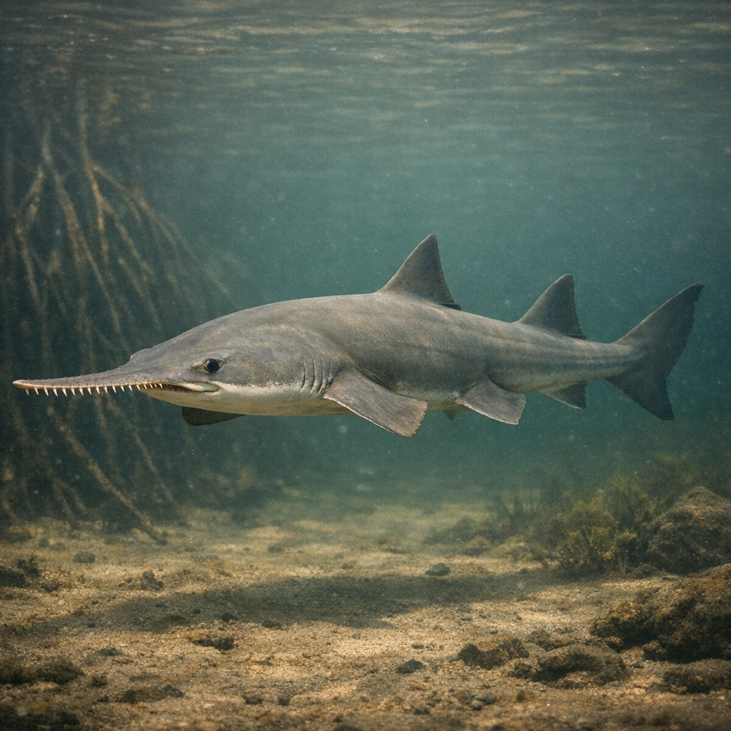 Large-tooth sawfish: Facts, Records, and How to Catch Them | FishyAF Species #