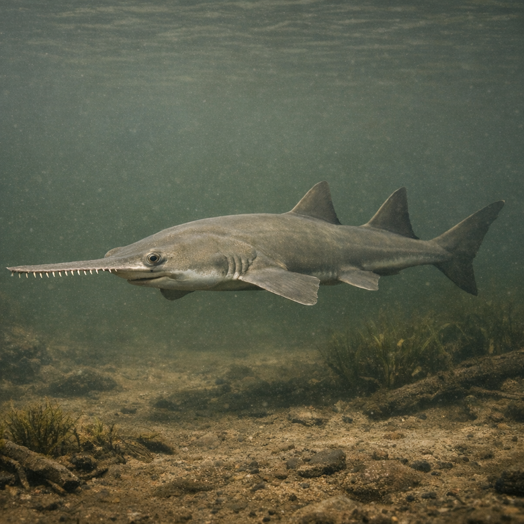 Largetooth sawfish: Facts, Records, and How to Catch Them | FishyAF Species #