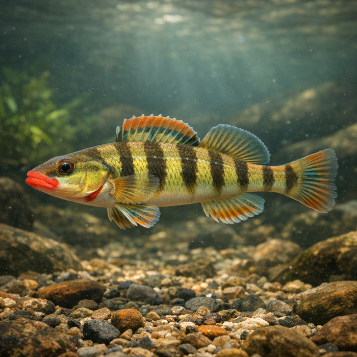 Lipstick darter: Facts, Records, and How to Catch Them | FishyAF Species #