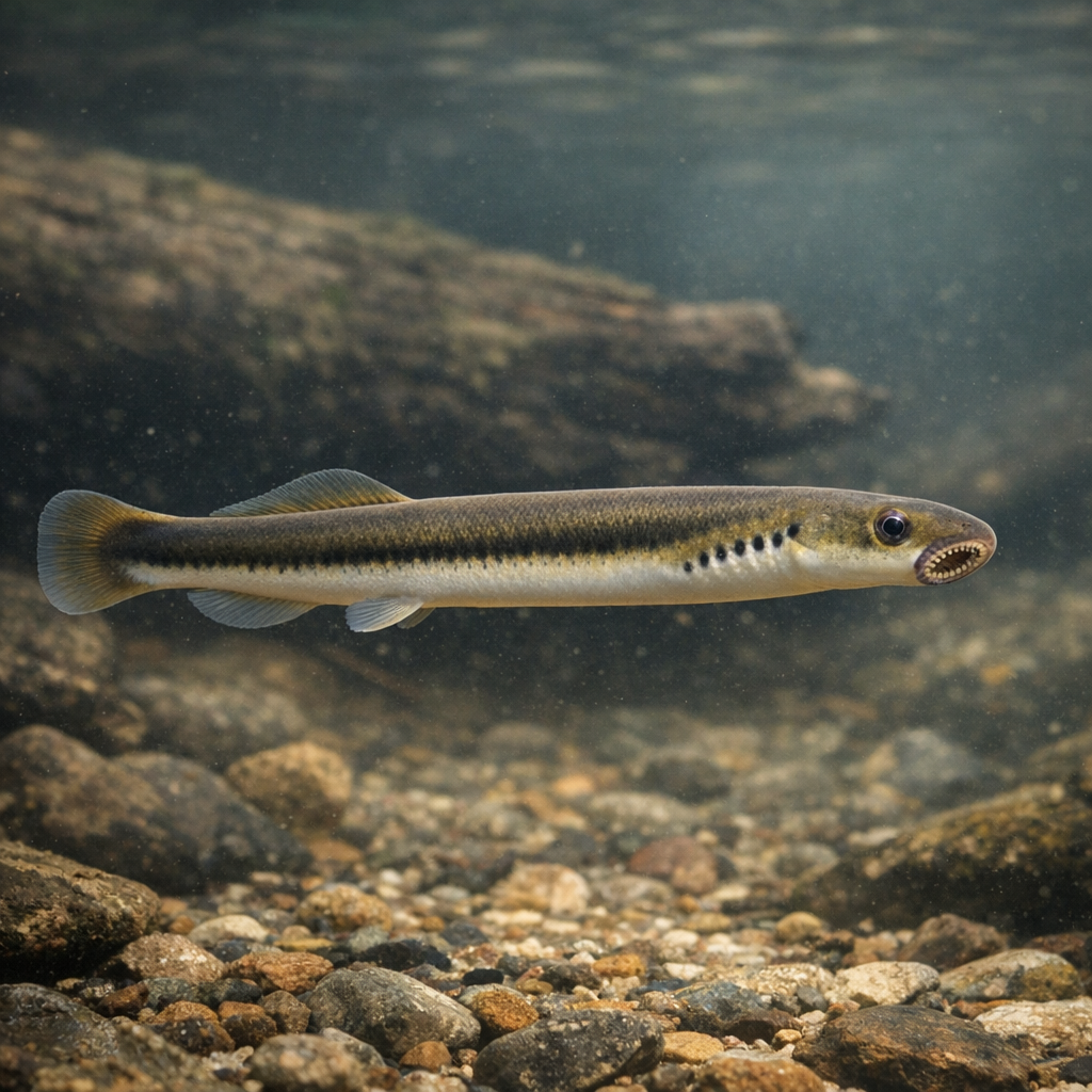 Mountain brook lamprey: Facts, Records, and How to Catch Them | FishyAF Species #