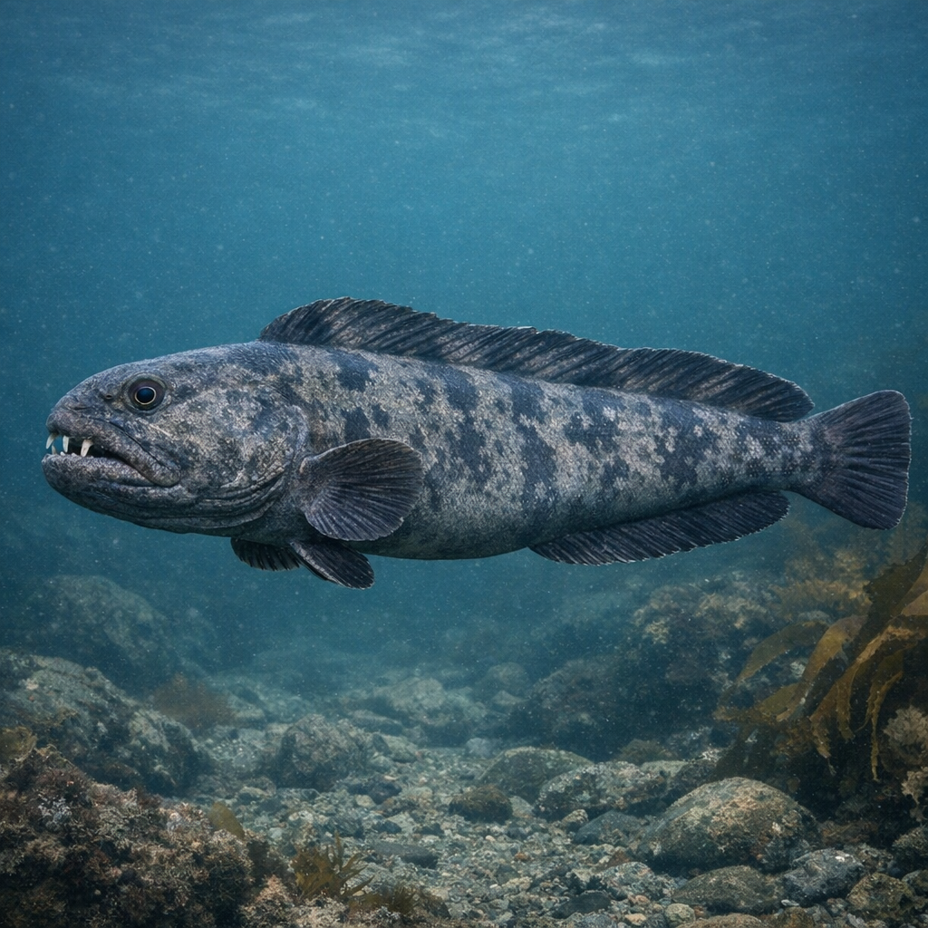 Northern wolffish: Facts, Records, and How to Catch Them | FishyAF Species #