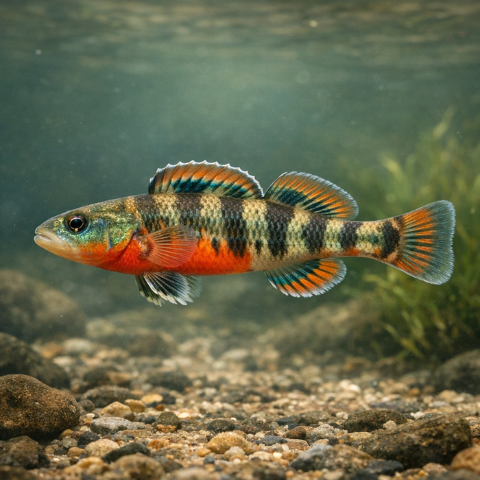 Orangethroat darter: Facts, Records, and How to Catch Them | FishyAF Species #