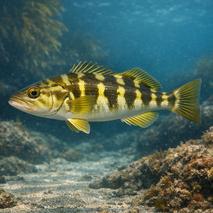 Parrot sand bass: Facts, Records, and How to Catch Them | FishyAF Species #