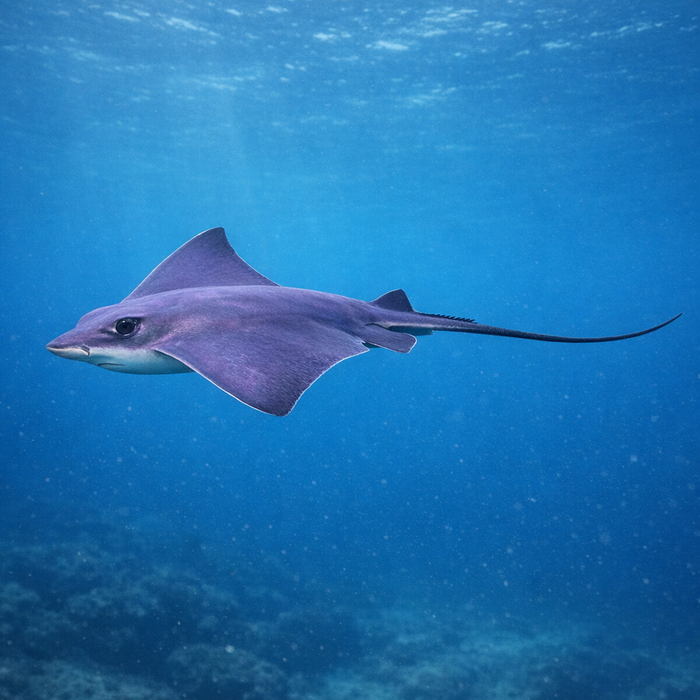Pelagic stingray: Facts, Records, and How to Catch Them | FishyAF Species #