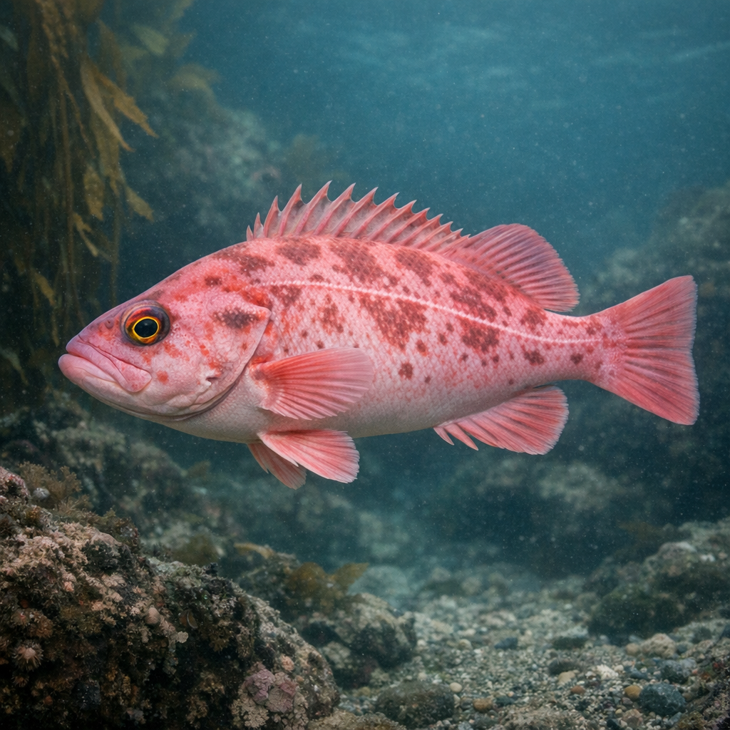 Pink rockfish: Facts, Records, and How to Catch Them | FishyAF Species #