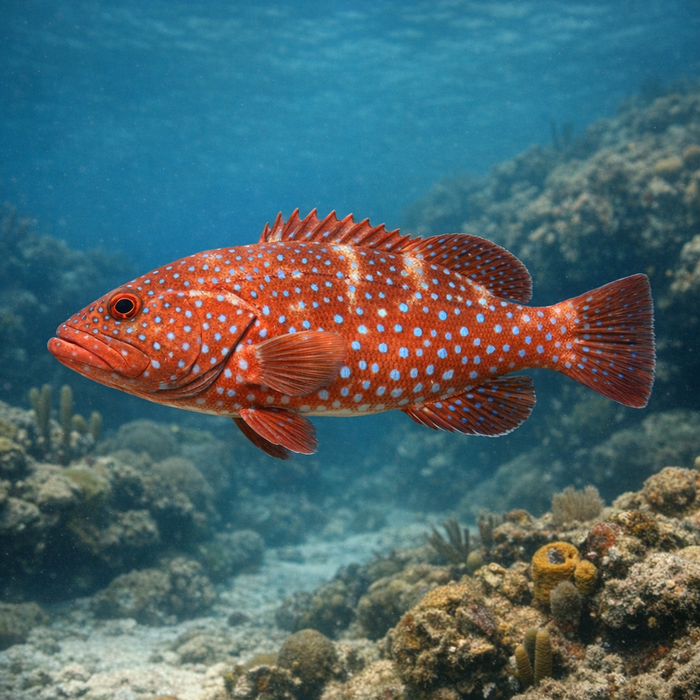 Red hind: Facts, Records, and How to Catch Them | FishyAF Species #