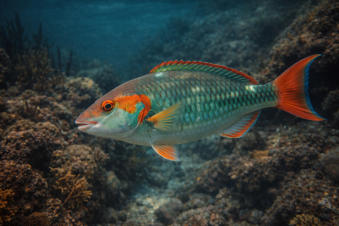 Redband Parrotfish: Facts, Records, and How to Catch Them | FishyAF Species #338