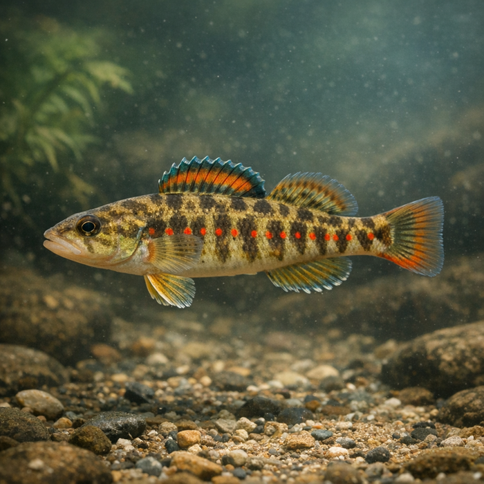 Redspot darter: Facts, Records, and How to Catch Them | FishyAF Species #