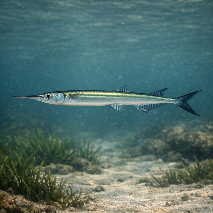 Ribbon halfbeak: Facts, Records, and How to Catch Them | FishyAF Species #