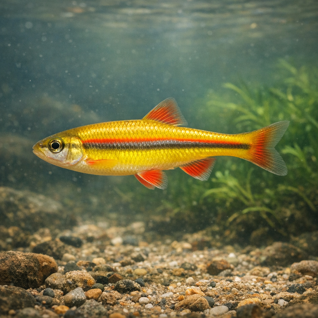 Saffron shiner: Facts, Records, and How to Catch Them | FishyAF Species #