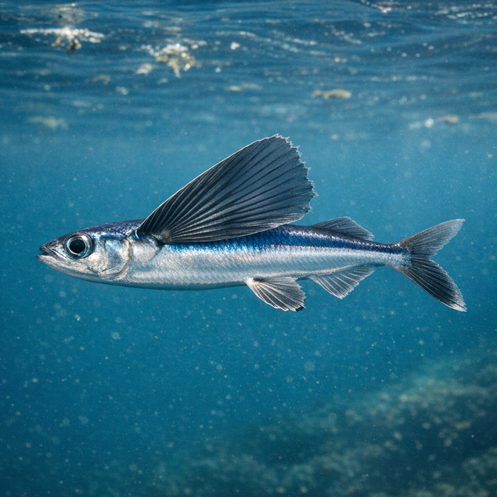 Sailfin flyingfish: Facts, Records, and How to Catch Them | FishyAF Species #