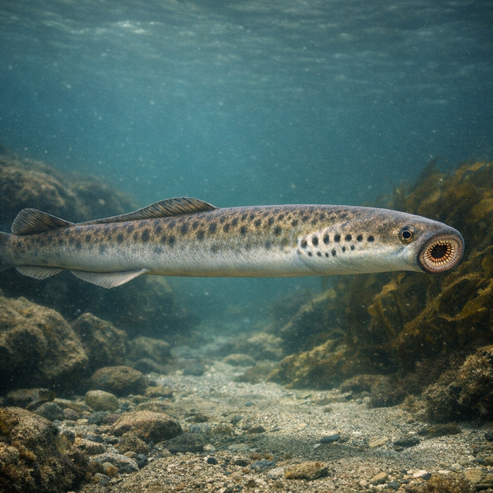 Sea lamprey: Facts, Records, and How to Catch Them | FishyAF Species #