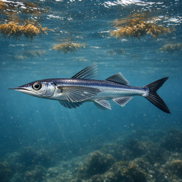Sharpchin flyingfish: Facts, Records, and How to Catch Them | FishyAF Species #