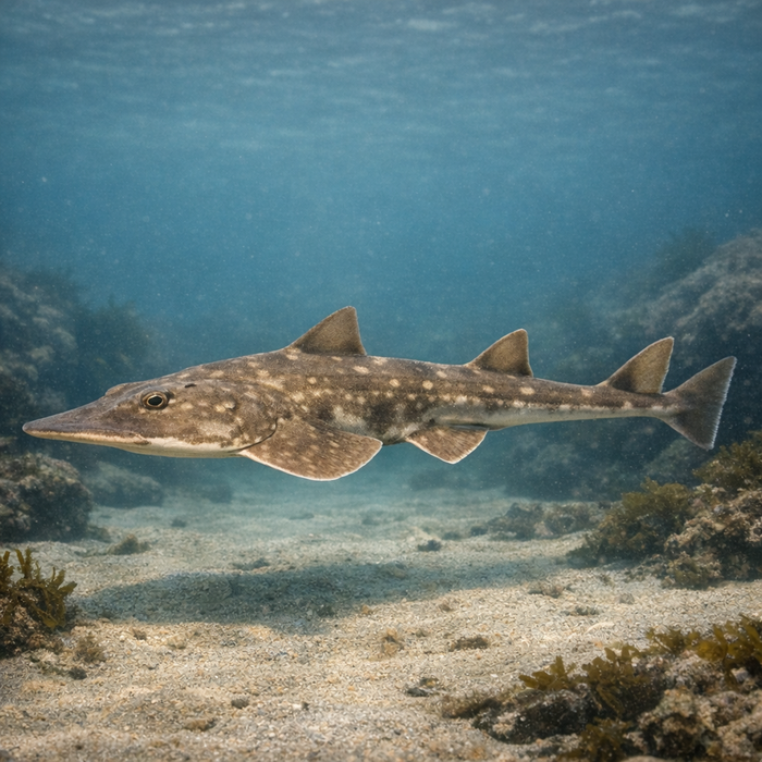 Shovelnose guitarfish: Facts, Records, and How to Catch Them | FishyAF Species #