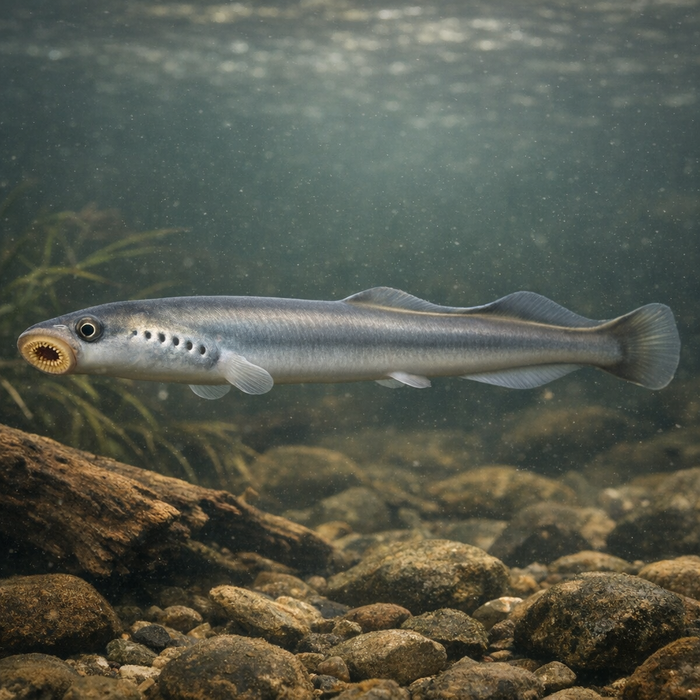 Silver lamprey: Facts, Records, and How to Catch Them | FishyAF Species #