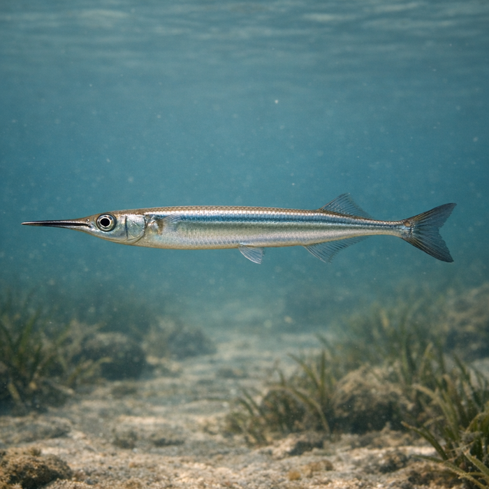 Slender halfbeak: Facts, Records, and How to Catch Them | FishyAF Species #