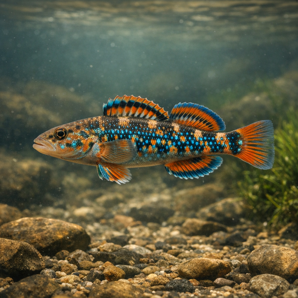 Spangled darter: Facts, Records, and How to Catch Them | FishyAF Species #