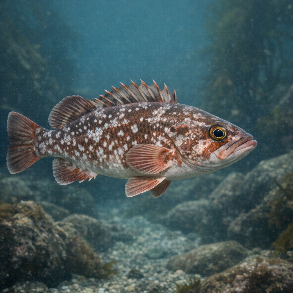 Speckled rockfish: Facts, Records, and How to Catch Them | FishyAF Species #