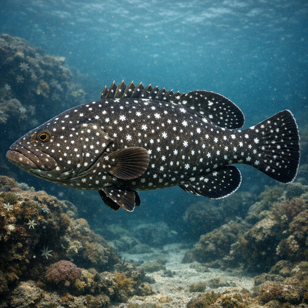 Star-studded grouper: Facts, Records, and How to Catch Them | FishyAF Species #
