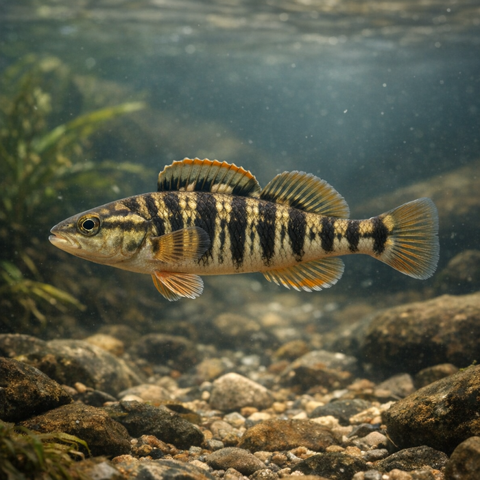 Striated darter: Facts, Records, and How to Catch Them | FishyAF Species #