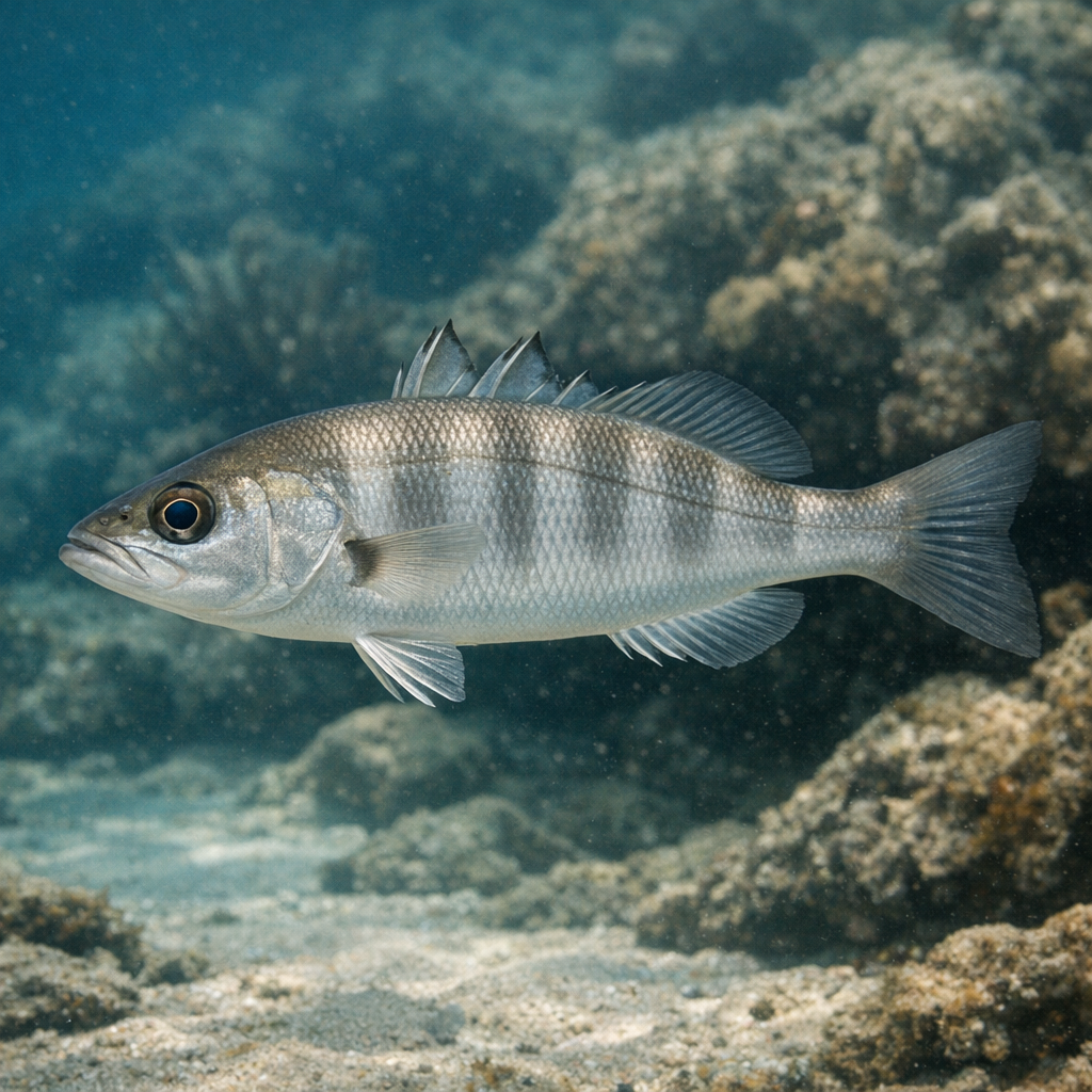 Threespine bass: Facts, Records, and How to Catch Them | FishyAF Species #