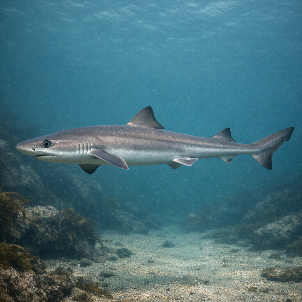 Tope shark: Facts, Records, and How to Catch Them | FishyAF Species #