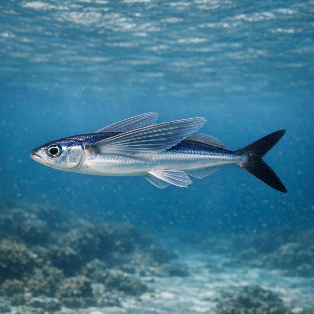 Tropical two-wing flyingfish: Facts, Records, and How to Catch Them | FishyAF Species #