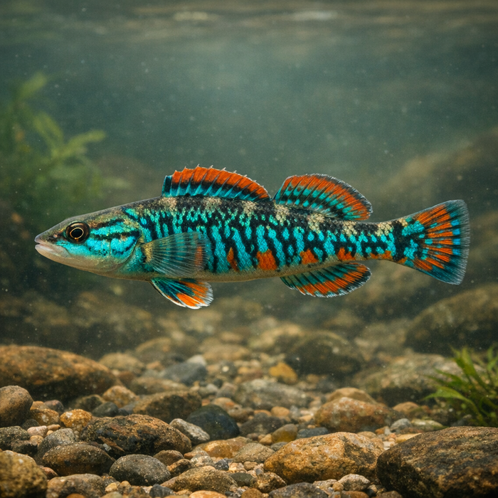 Turquoise darter: Facts, Records, and How to Catch Them | FishyAF Species #