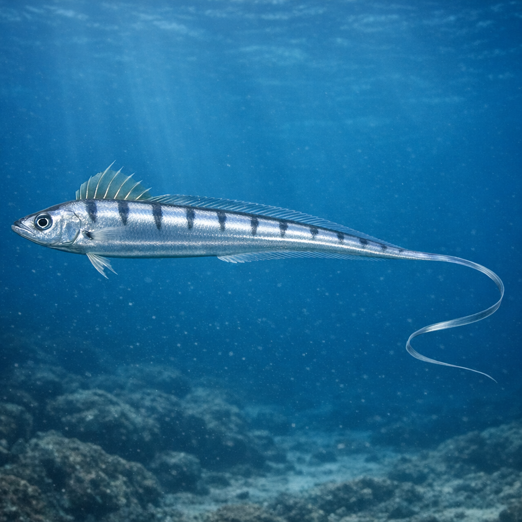 Whiptail ribbonfish: Facts, Records, and How to Catch Them | FishyAF Species #