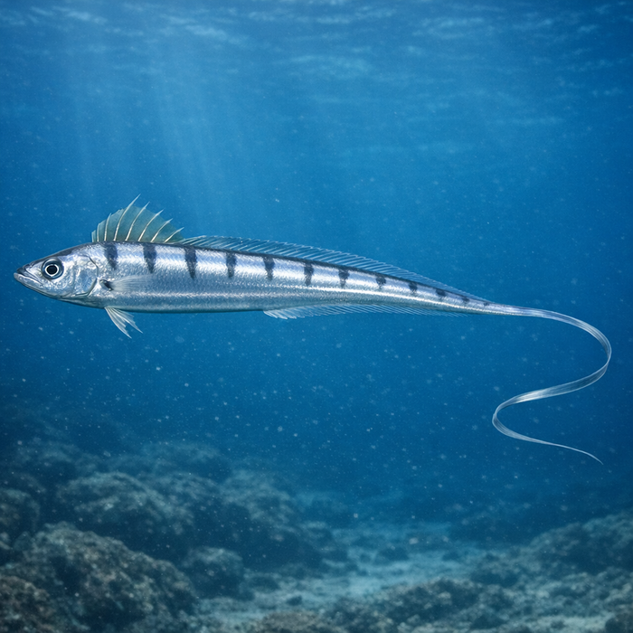 Whiptail ribbonfish: Facts, Records, and How to Catch Them | FishyAF Species #