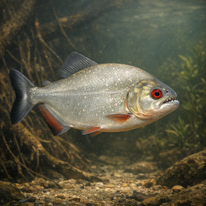 White piranha: Facts, Records, and How to Catch Them | FishyAF Species #