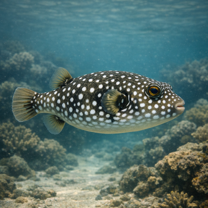White-spotted puffer: Facts, Records, and How to Catch Them | FishyAF Species #