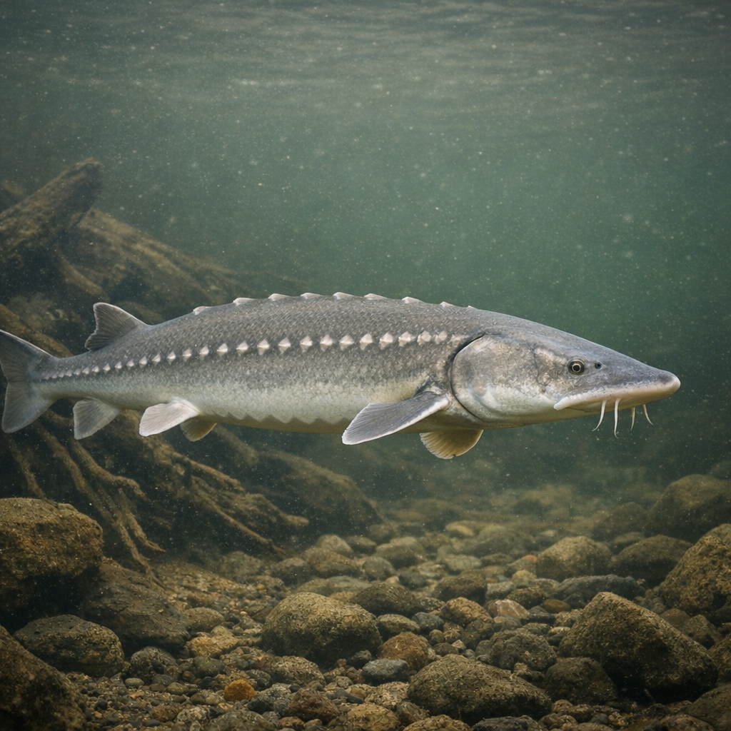White Sturgeon: Facts, Records, and How to Catch Them | FishyAF Species #22